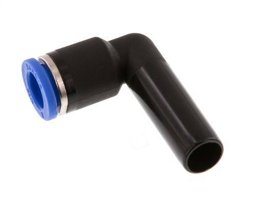 8mm x 10mm 90deg Elbow Push-in Fitting with Plug-in PA 66 NBR [2 Pieces]