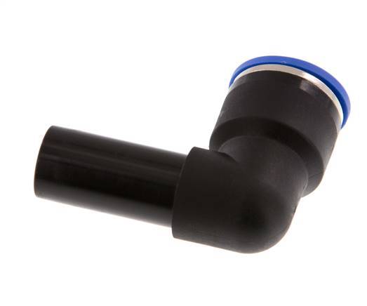 Racor de 16mm x 16mm 90deg con enchufe PA 66 NBR