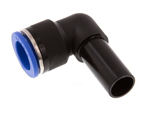 Racor de 16mm x 16mm 90deg con enchufe PA 66 NBR
