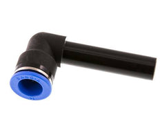 Codo de 90 grados de 14 mm x 14 mm con manguito largo de PA 66 NBR