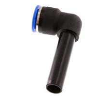 Codo de 90 grados de 14 mm x 14 mm con manguito largo de PA 66 NBR