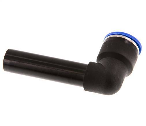 16mm x 16mm 90deg Elbow Push-in Fitting with Plug-in PA 66 NBR Long Sleeve