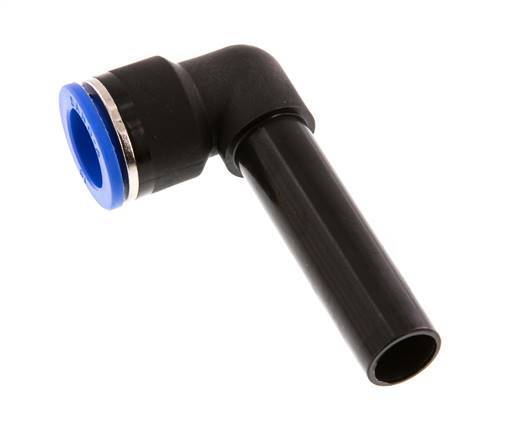 Racor de 16mm x 16mm 90deg con manguito largo PA 66 NBR