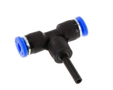 Racor en T de 4mm x 4mm con enchufe PBT NBR [2 Piezas]