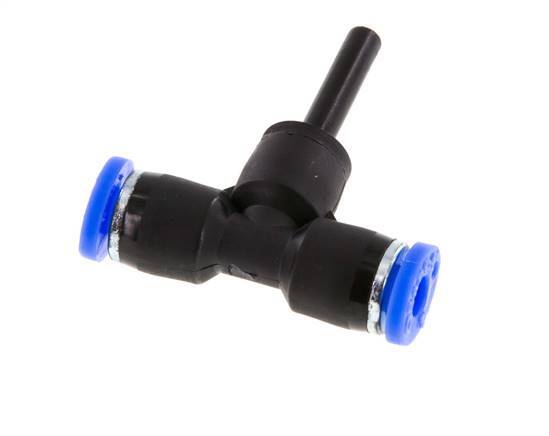 Racor en T de 4mm x 4mm con enchufe PBT NBR [2 Piezas]