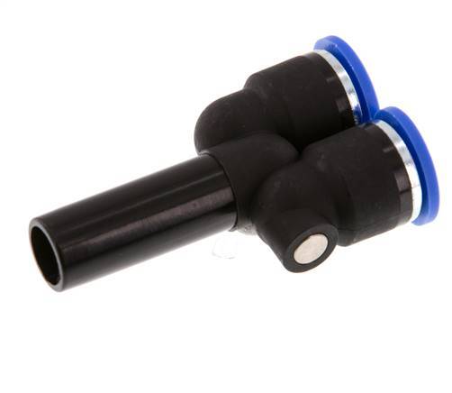 10mm x 12mm Y Push-in Fitting with Plug-in PA 66 NBR