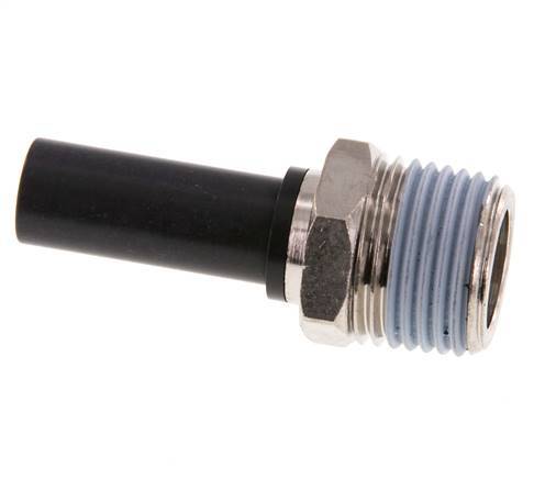 12mm x R1/4'' Plug-in Fitting with Male Threads Brass/PA 66 NBR [2 Pieces]