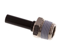 Racor de 8mm x R3/8'' con rosca macho Latón/PA 66 NBR [5 Piezas]