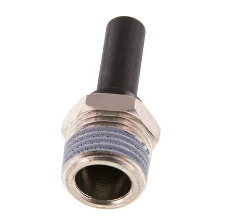 10mm x R1/2'' Plug-in Fitting with Male Threads Brass/PA 66 NBR [2 Pieces]