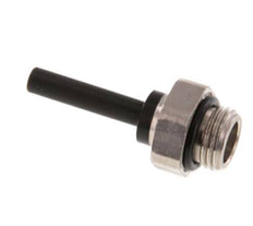 4mm x G1/8'' Plug-in Fitting with Male Threads Brass/PA 66 NBR [5 Pieces]