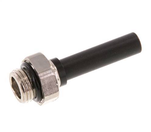 6mm x G1/8'' Plug-in Fitting with Male Threads Brass/PA 66 NBR [5 Pieces]