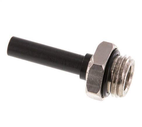 6mm x G1/4'' Plug-in Fitting with Male Threads Brass/PA 66 NBR [5 Pieces]