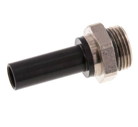 10mm x G3/8'' Plug-in Fitting with Male Threads Brass/PA 66 NBR [2 Pieces]