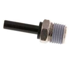 Racor de 6mm x 1/4'' NPT con rosca macho latón/PA 66 NBR [2 piezas]