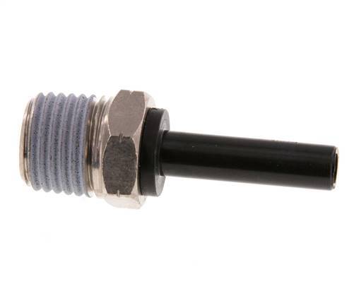 Racor de 6mm x 1/4'' NPT con rosca macho latón/PA 66 NBR [2 piezas]