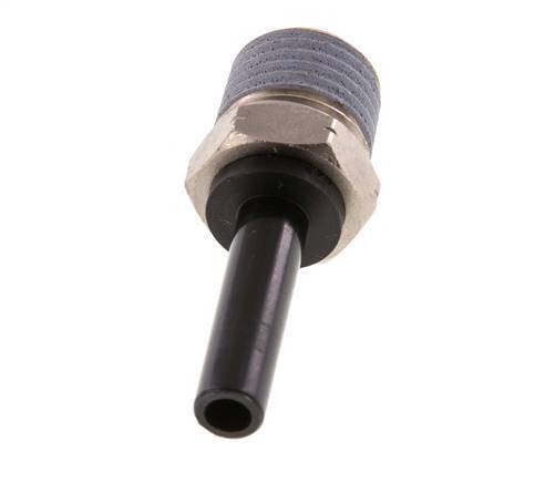 Racor de 6mm x 1/4'' NPT con rosca macho latón/PA 66 NBR [2 piezas]