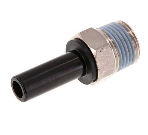 12mm x 1/2'' NPT Plug-in Fitting with Male Threads Brass/PA 66 NBR