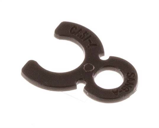 Clips de bloqueo de pinza de 4 mm para racores rápidos [50 unidades]