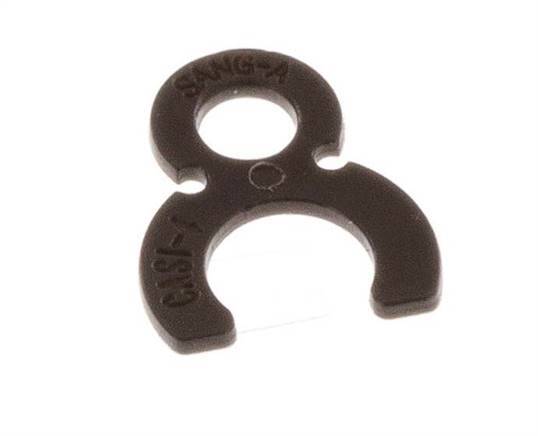 Clips de bloqueo de pinza de 4 mm para racores rápidos [50 unidades]