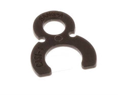 Clips de bloqueo de pinza de 4 mm para racores rápidos [50 unidades]