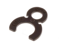 Clips de bloqueo de pinza de 4 mm para racores rápidos [50 unidades]