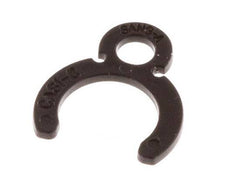 Clips de bloqueo de pinza de 6 mm para racores rápidos [50 unidades]