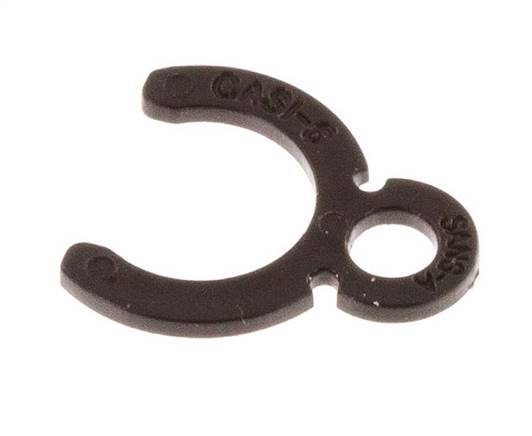 Clips de bloqueo de pinza de 6 mm para racores rápidos [50 unidades]