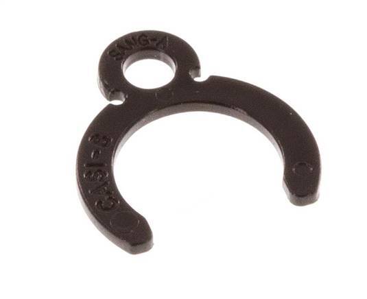 Clips de bloqueo de pinza de 8 mm para racores rápidos [50 unidades]