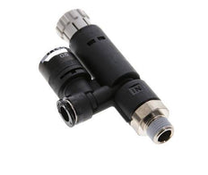 Pneumatic Pressure Regulator 6mm - R1/8'' with Pressure Gauge
