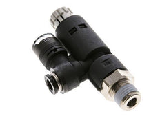 Pneumatic Pressure Regulator 6mm - R1/4'' with Pressure Gauge