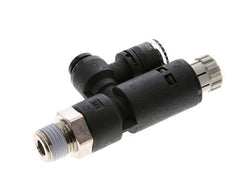 Regulador de presión neumático 6mm - R1/4'' con manómetro