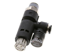 Regulador de presión neumático 6mm - R1/4'' con manómetro