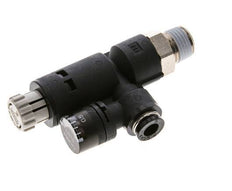 Regulador de presión neumático 6mm - R1/4'' con manómetro