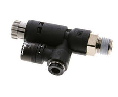 Regulador de presión neumático 6mm - R1/4'' con manómetro