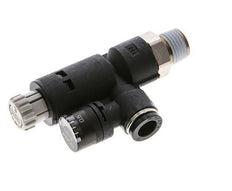 Regulador de presión neumático 8mm - R1/4'' con manómetro