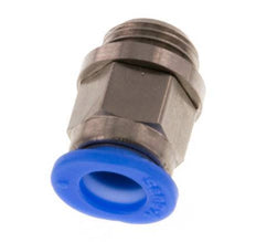 6mm x G1/8'' Push-in Fitting with Male Threads Brass/POM NBR Compact Design [5 Pieces]