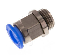 6mm x G1/8'' Push-in Fitting with Male Threads Brass/POM NBR Compact Design [5 Pieces]