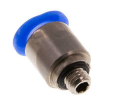 Racor de 6mm x M 5 con rosca macho Latón/POM NBR Diseño compacto del hexágono interior [5 piezas]