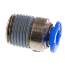 Racor de 4mm x R1/8'' con rosca macho Latón/POM NBR Diseño compacto del hexágono interior [5 piezas]