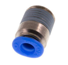 Racor de 4mm x R1/8'' con rosca macho Latón/POM NBR Diseño compacto del hexágono interior [5 piezas]