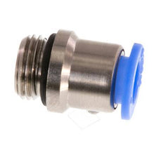 Racor de 6mm x G1/8'' con rosca macho Latón/POM NBR Diseño compacto del hexágono interior [5 piezas]