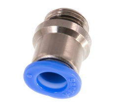 Racor de 6mm x G1/8'' con rosca macho Latón/POM NBR Diseño compacto del hexágono interior [5 piezas]