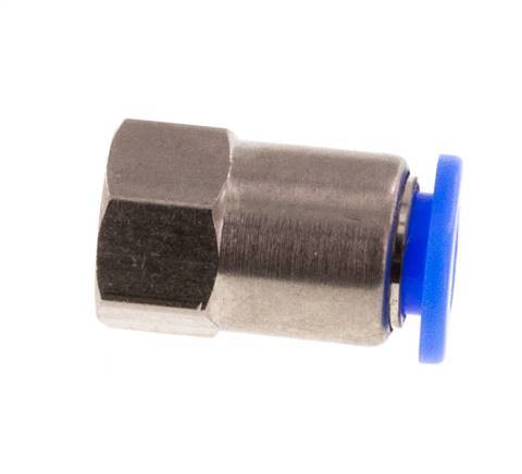 3mm x M 3 Push-in Fitting with Female Threads Steel/POM NBR Compact Design [5 Pieces]