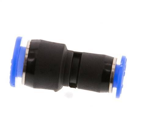 4mm x 6mm Push-in Fitting PBT NBR Compact Design [2 Pieces]