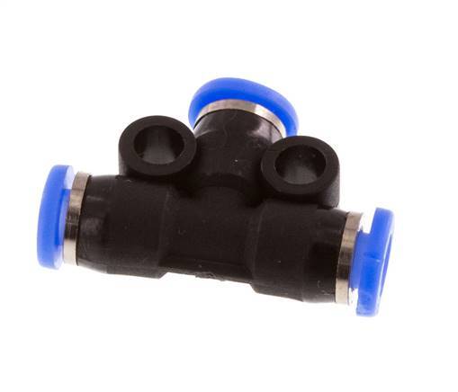 3mm Tee Push-in Fitting PBT NBR Compact Design [2 Pieces]