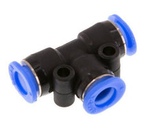 Racor en T de 6mm PBT NBR Diseño compacto [2 piezas]