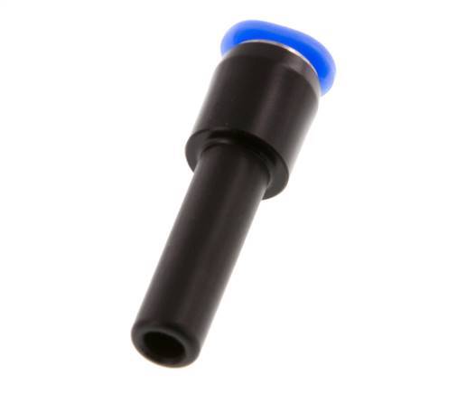 Racor rápido de 4mm x 6mm con diseño compacto de PBT NBR [2 piezas]