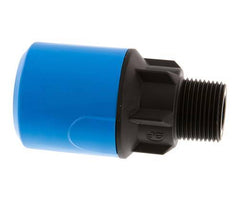 32mm x R1'' Push-in Fitting with Male Threads POM/PA NBR