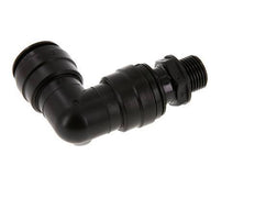 22mm x G1/2'' 90deg Elbow Push-in Fitting with Male Threads POM NBR Rotatable