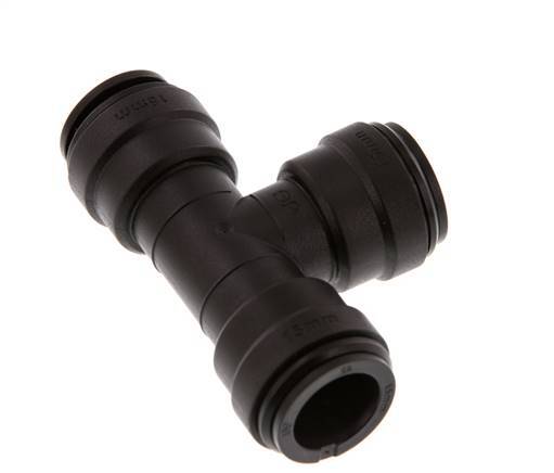 15mm Tee Push-in Fitting POM NBR FDA